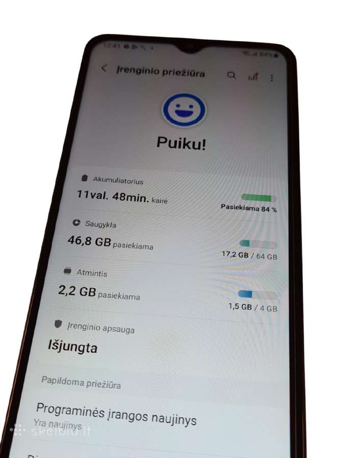 Samsung Galaxy A12 + 3 mėn. garantija - nuotraukos Nr. 5