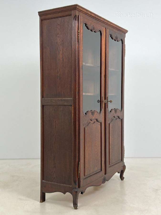 Ąžuolinis dviejų durų bufetas - nuotraukos Nr. 4