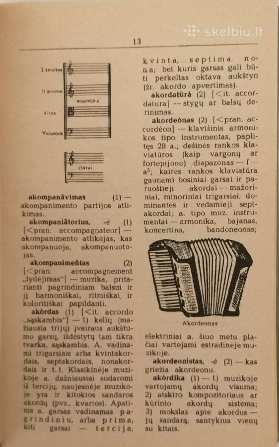A. Rutulys "Muzikos terminų žodynas" - nuotraukos Nr. 3