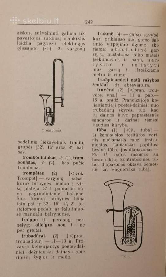 A. Rutulys "Muzikos terminų žodynas" - nuotraukos Nr. 6