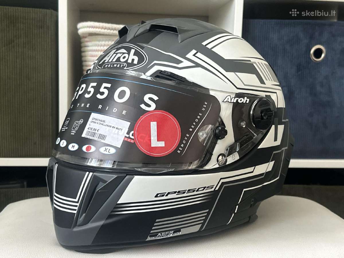 Moto šalmas Airoh Ga550s challenge L Dydis 180€ - nuotraukos Nr. 6