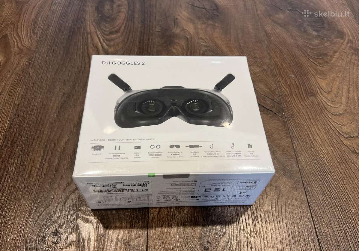 Dji Goggles 2 Nauji - nuotraukos Nr. 2