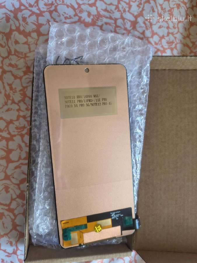 Naujas Redmi note 10,11,11pro,pro pocox4 ir kt,ekr