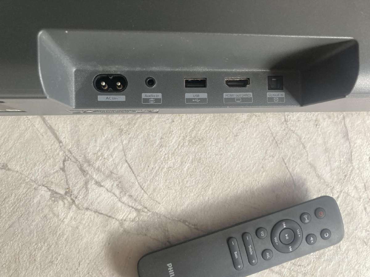 Philips Tab5109/10 soundbar'as garso kolonėlė - nuotraukos Nr. 3