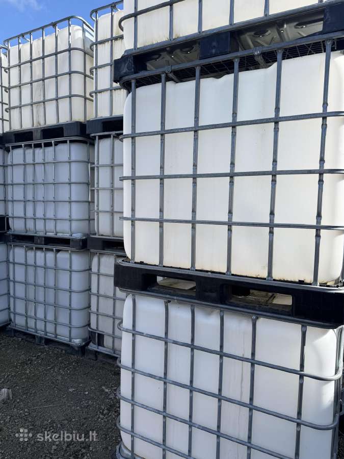 1000 litru ibc talpos, konteineriai, statines - nuotraukos Nr. 7