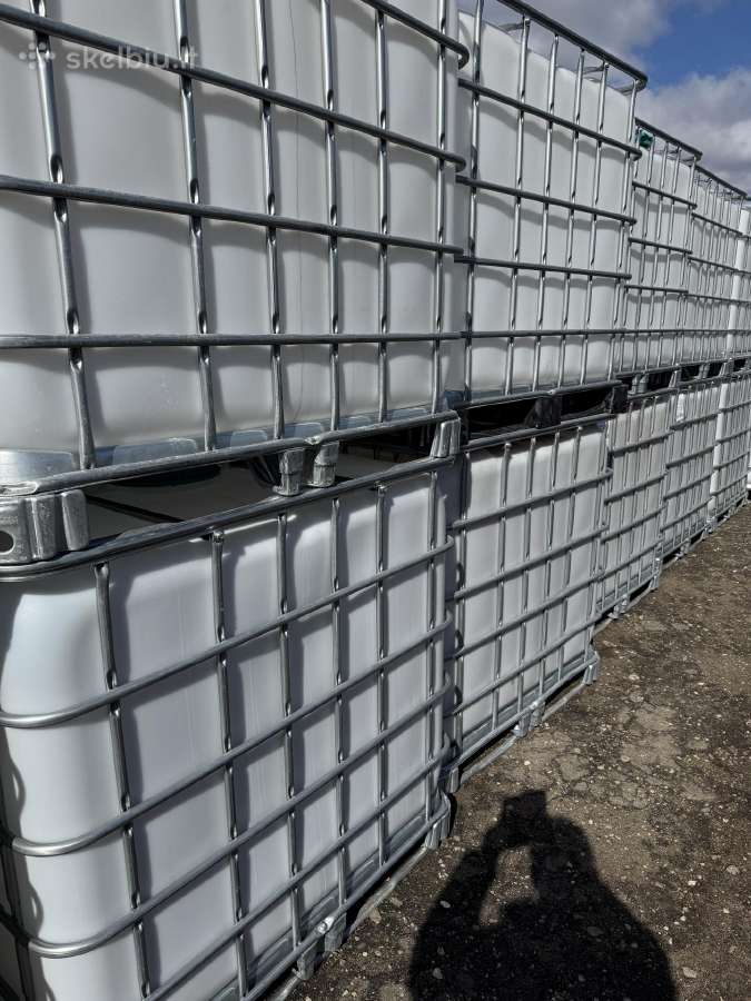 1000 litru ibc talpos, konteineriai, statines - nuotraukos Nr. 8