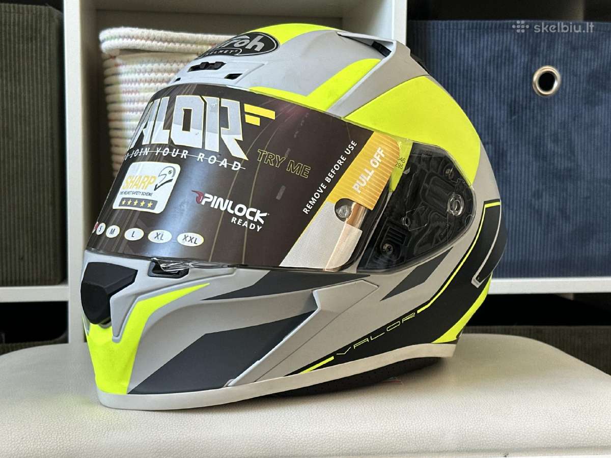 Airoh Valor šalmas XS dydis 120€ naujas - nuotraukos Nr. 4