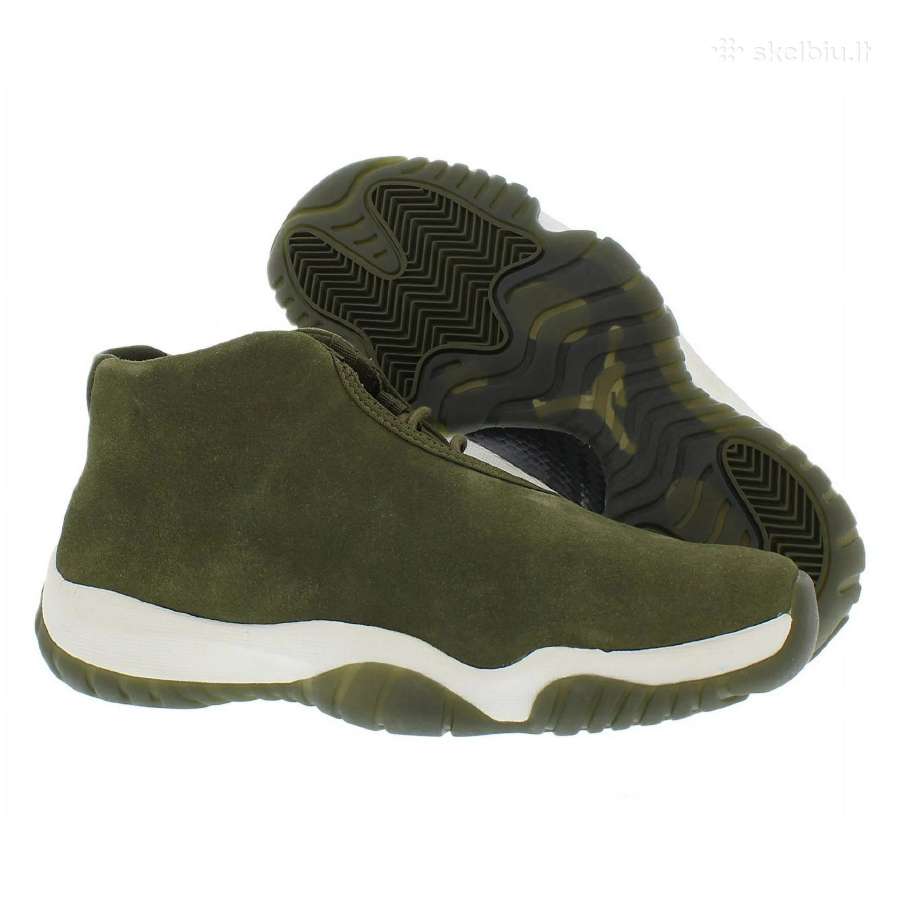 Laisvalaikio batai Air Jordan Future Suede Olive - nuotraukos Nr. 3