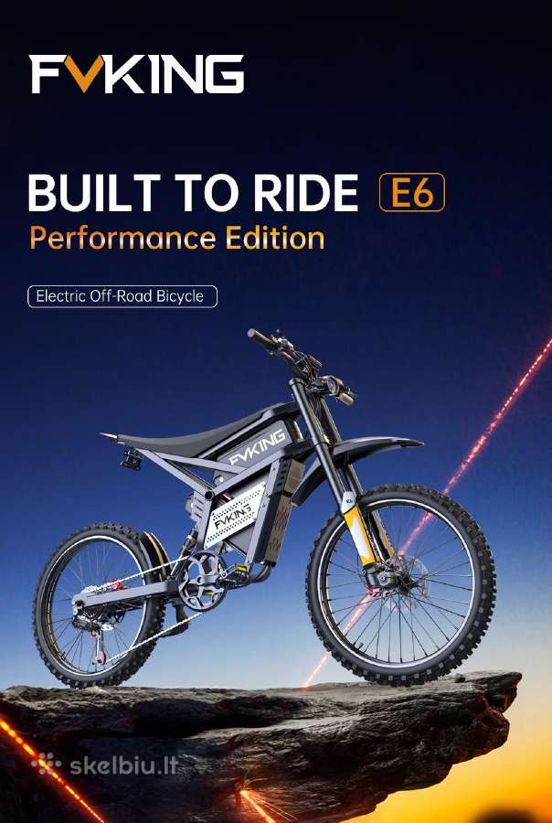 Ekxbike E6 3000w 52v 40ah (Turime vietoje) - nuotraukos Nr. 13