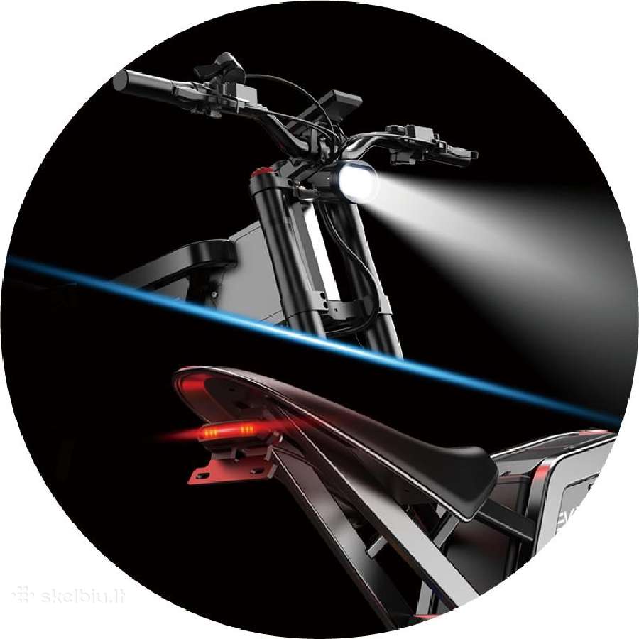 Ekxbike E6 3000w 52v 40ah (Turime vietoje) - nuotraukos Nr. 26