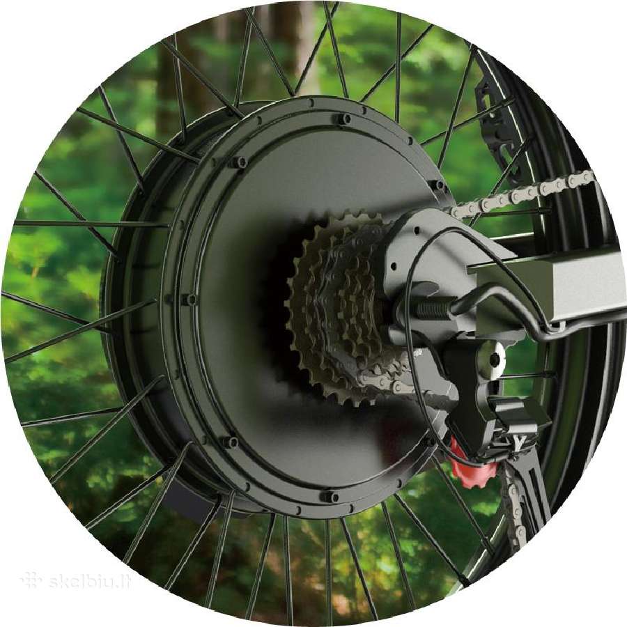 Ekxbike E6 3000w 52v 40ah (Turime vietoje) - nuotraukos Nr. 27