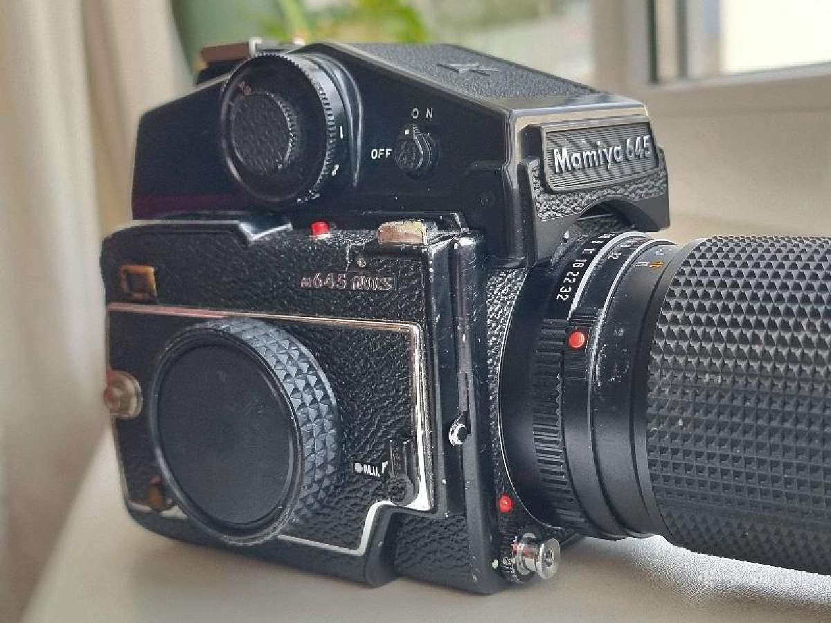 Mamiya M645 1000s Profesionalus juostinis - nuotraukos Nr. 3