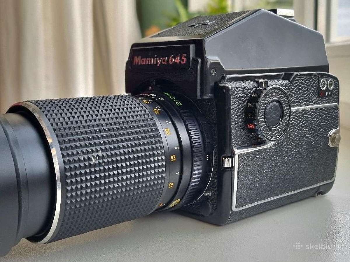 Mamiya M645 1000s Profesionalus juostinis - nuotraukos Nr. 5
