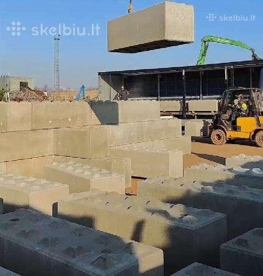 Betono blokai lego,siena,ukis,pertvara,silosas - nuotraukos Nr. 3