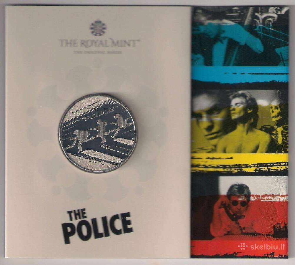 Muzikos legendos - The Police 2023 5£ Bu Nuolaida