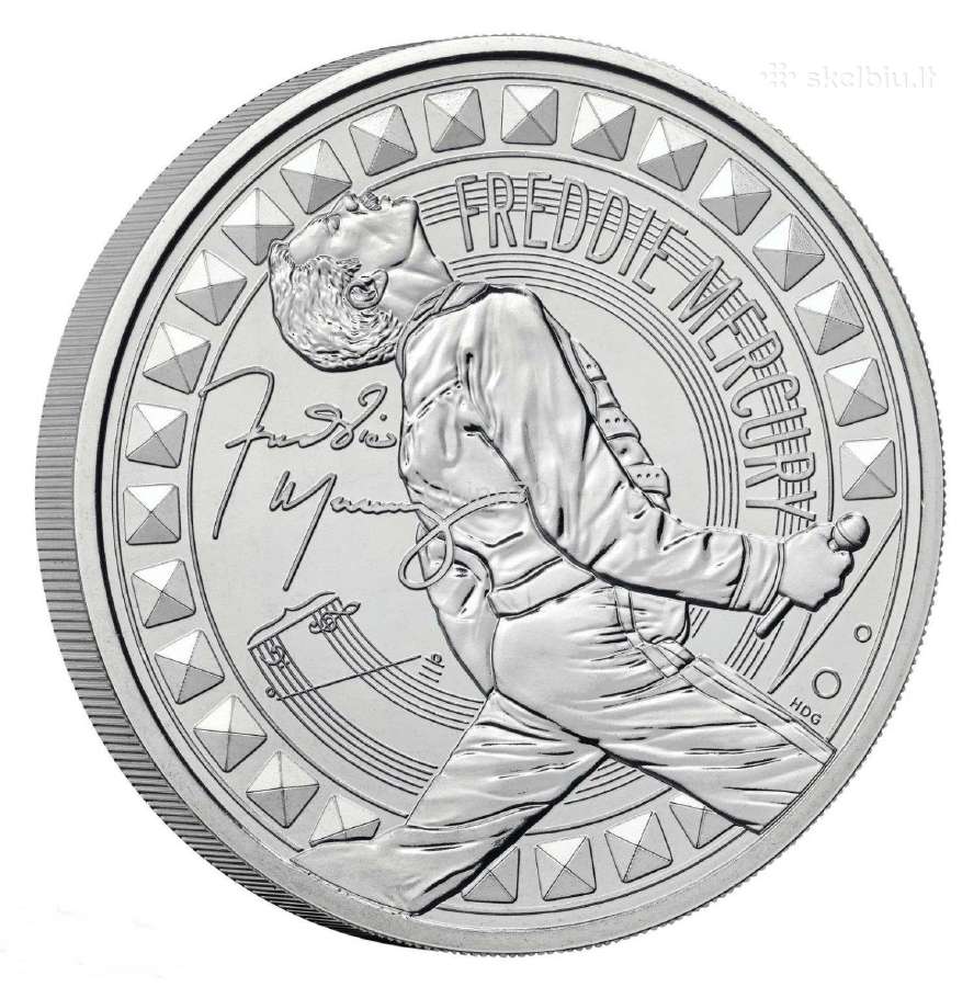 Muzikos legendos- Fredis Merkuris 2025 5£ - nuotraukos Nr. 7