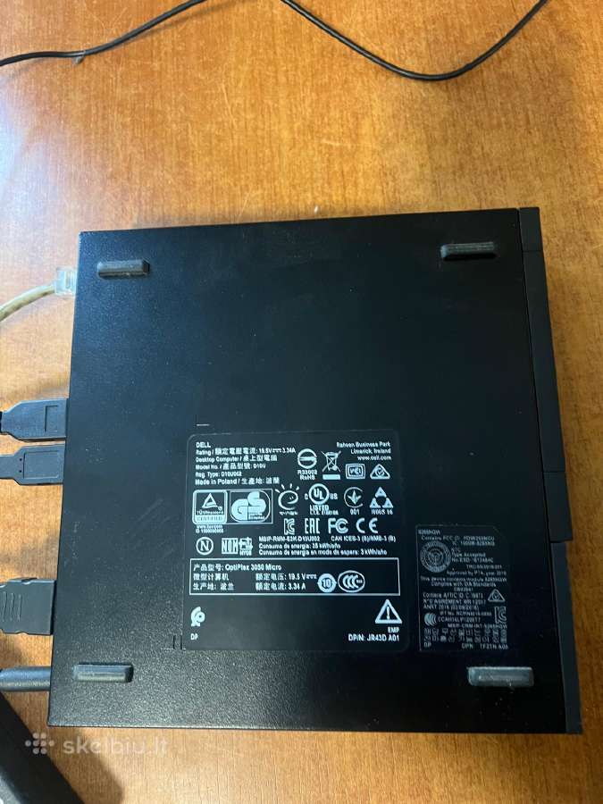 Dell Optiplex 3050 su WiFi 90e - nuotraukos Nr. 5