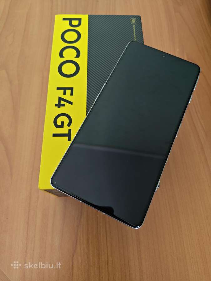 Xiaomi Poco F4 GT stealth black - nuotraukos Nr. 2
