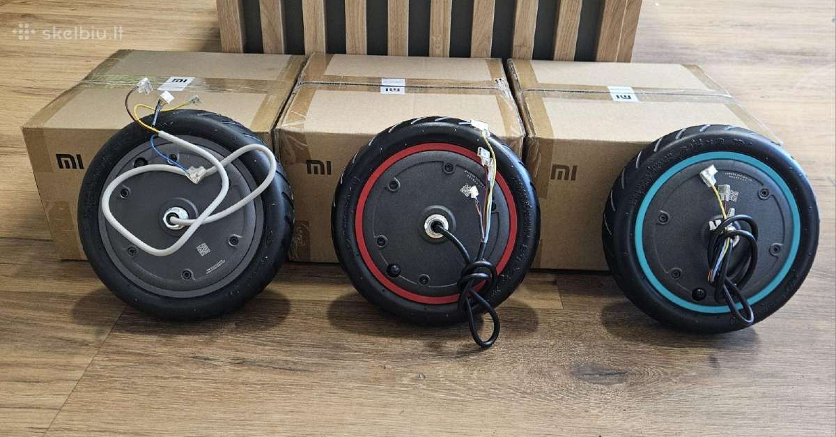 Orginalūs Xiaomi paspirtukų varikliai