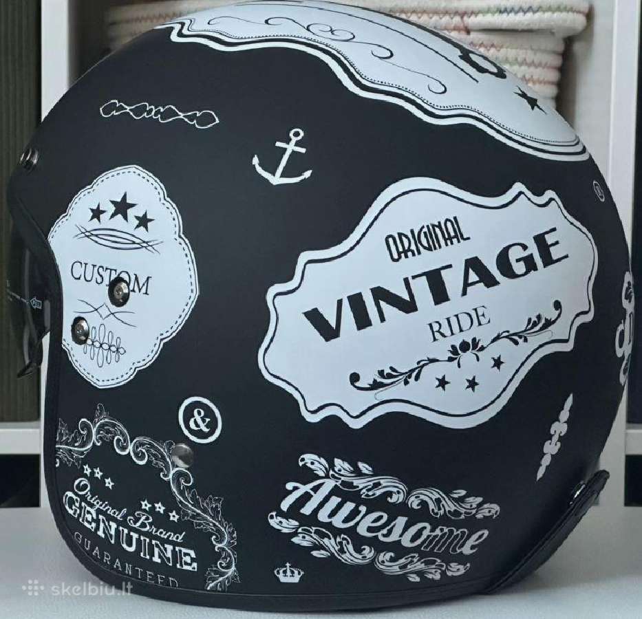 Dexter Element atviras moto šalmas naujas 45€ - nuotraukos Nr. 3