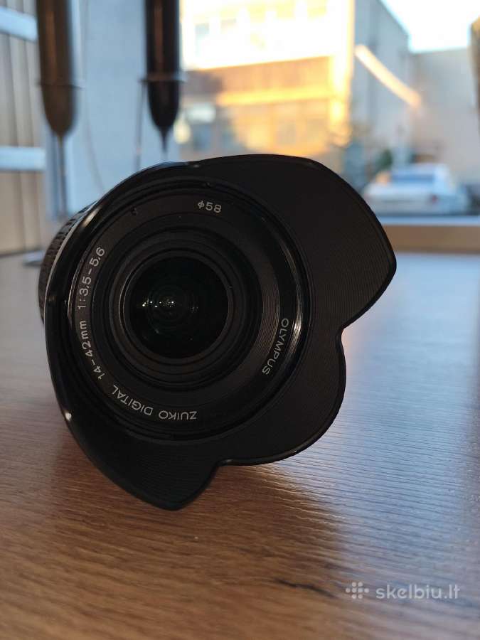 Olympus 14-42mm f3.5-5.6 Ed Four Thirds Lens - nuotraukos Nr. 6