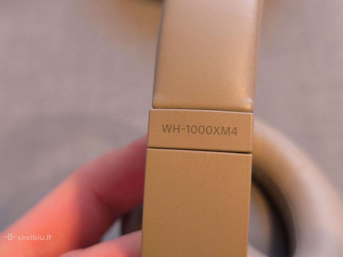 Sony Wh1000xm4 baltos ausinės - nuotraukos Nr. 2