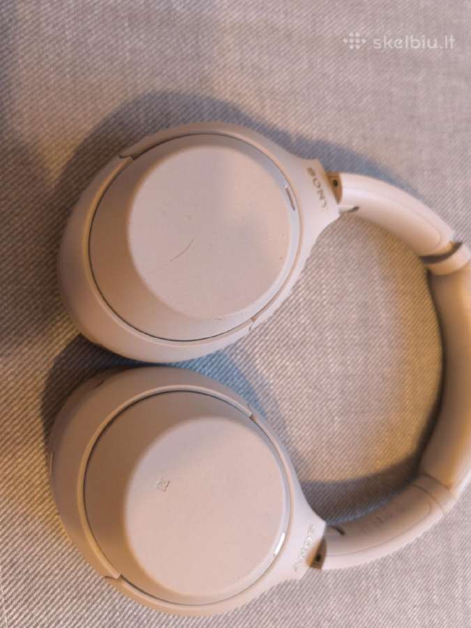Sony Wh1000xm4 baltos ausinės - nuotraukos Nr. 4