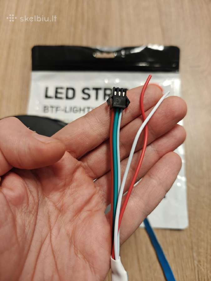 Ws2812b LED juosta adresuojama 5v 5m Ip65 - nuotraukos Nr. 2