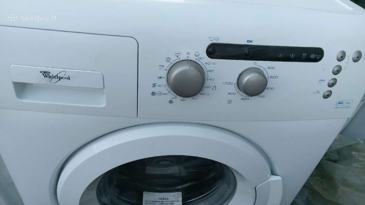 Whirlpool skalbymo masina