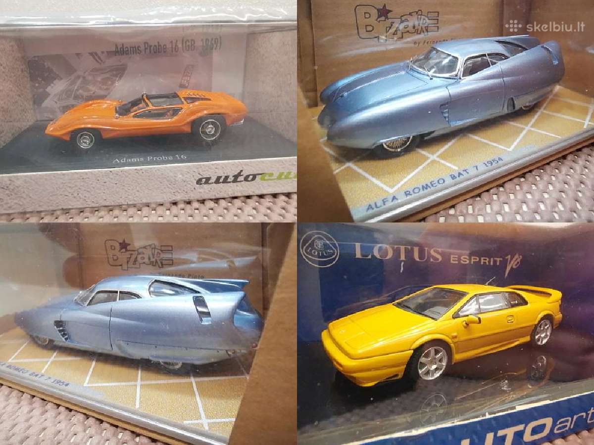 1:43 Sportinių Automobilių Modeliai