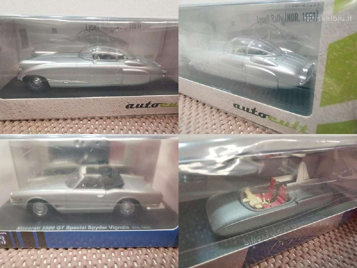 1:43 Sportinių Automobilių Modeliai - nuotraukos Nr. 2