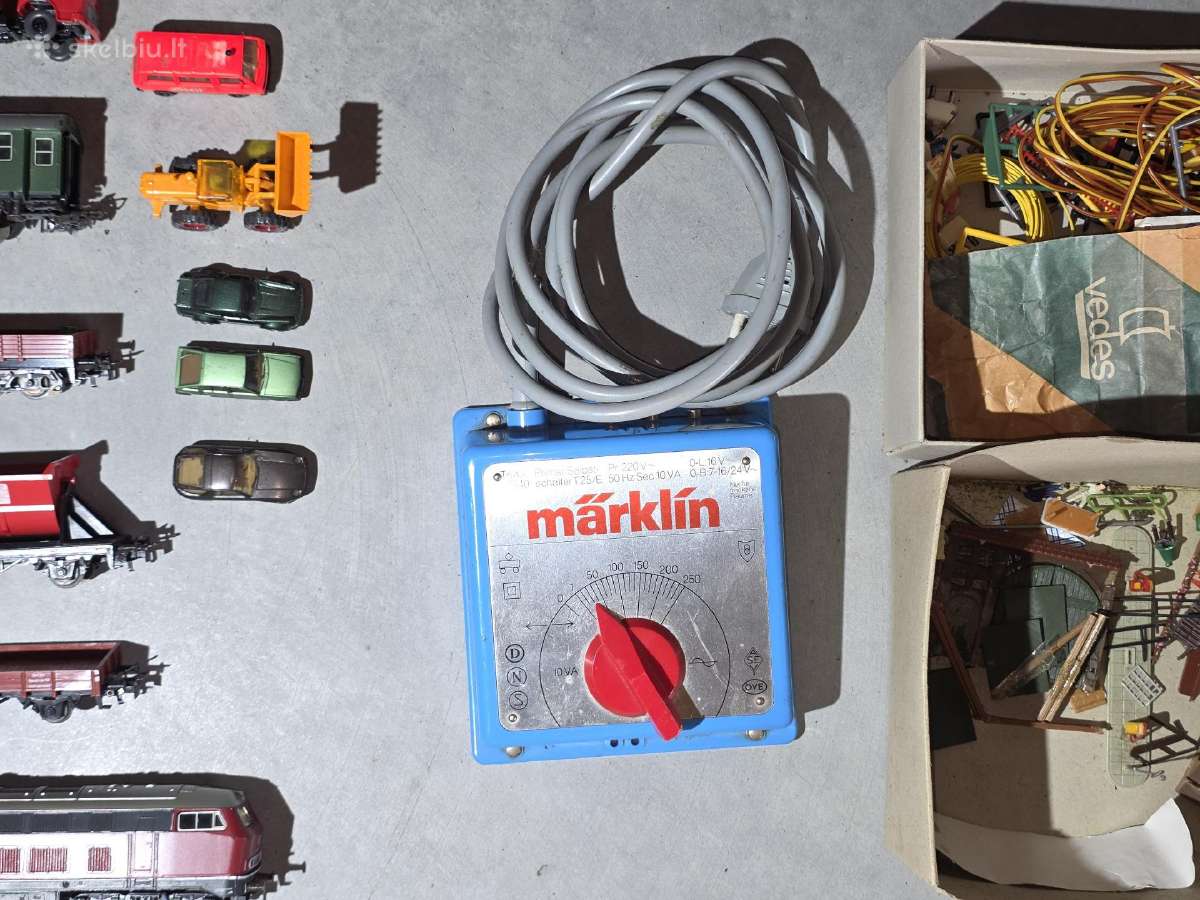 Märklin H0 Pilnas Veikiantis Geležinkelio Maketas - nuotraukos Nr. 4