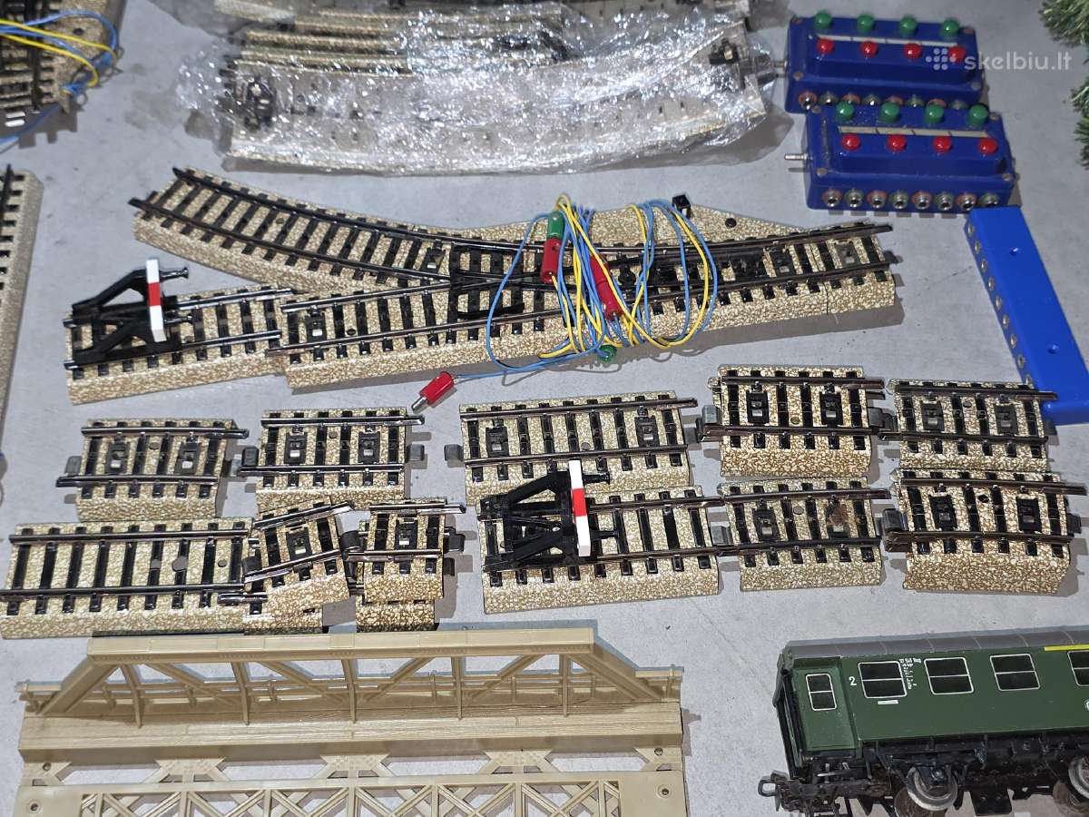Märklin H0 Pilnas Veikiantis Geležinkelio Maketas - nuotraukos Nr. 9