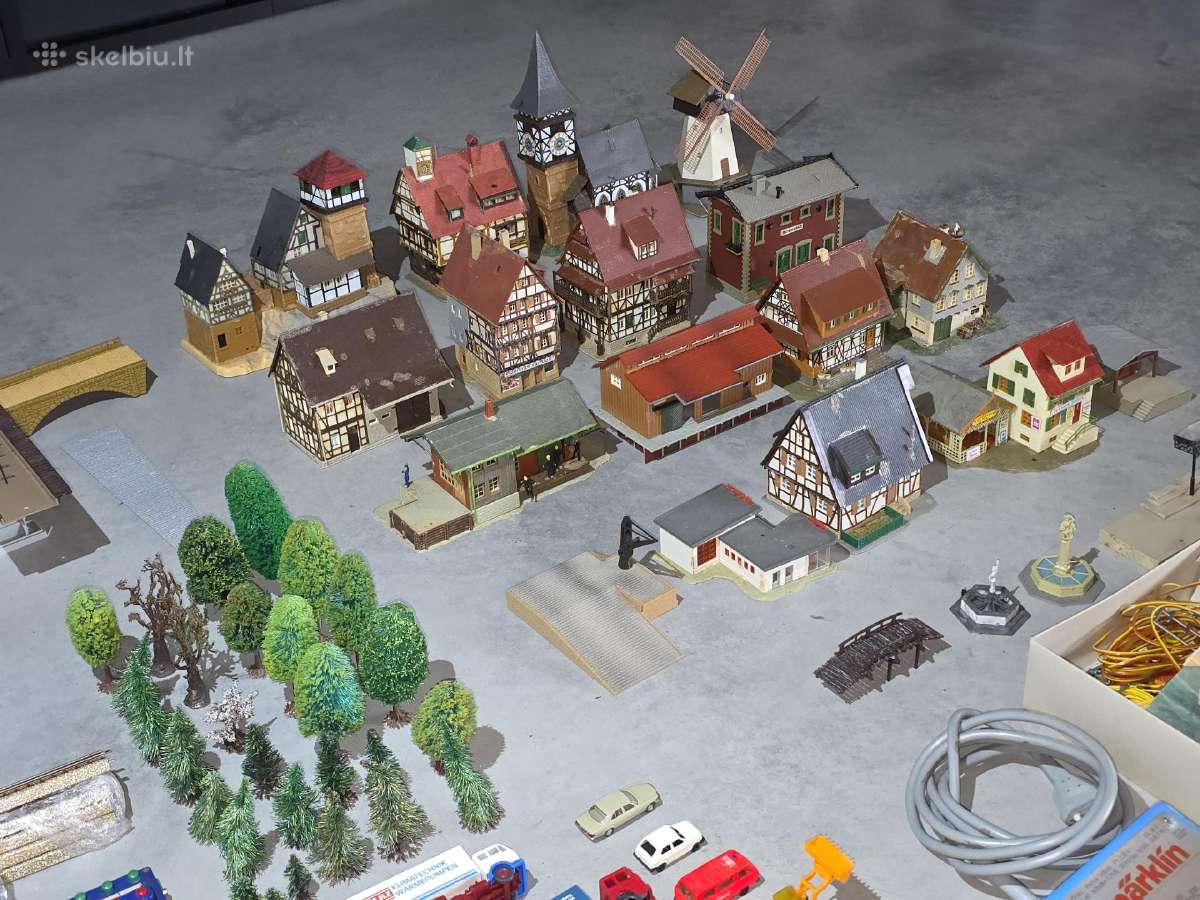 Märklin H0 Pilnas Veikiantis Geležinkelio Maketas - nuotraukos Nr. 10