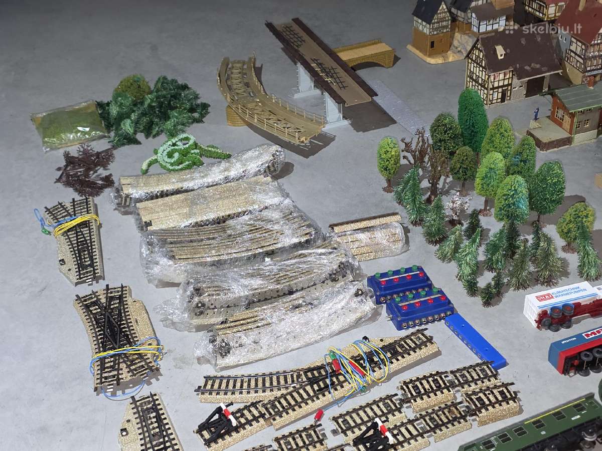Märklin H0 Pilnas Veikiantis Geležinkelio Maketas - nuotraukos Nr. 11