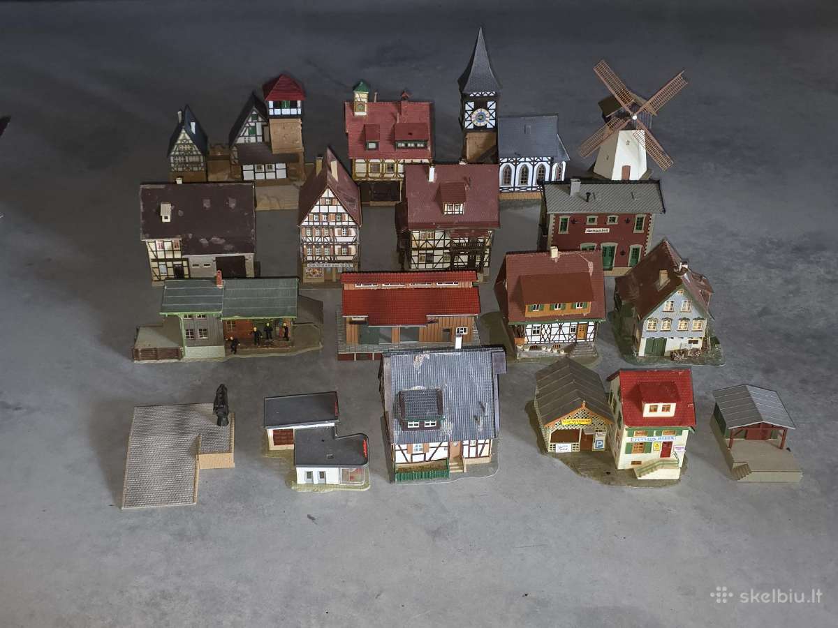 Märklin H0 Pilnas Veikiantis Geležinkelio Maketas - nuotraukos Nr. 32
