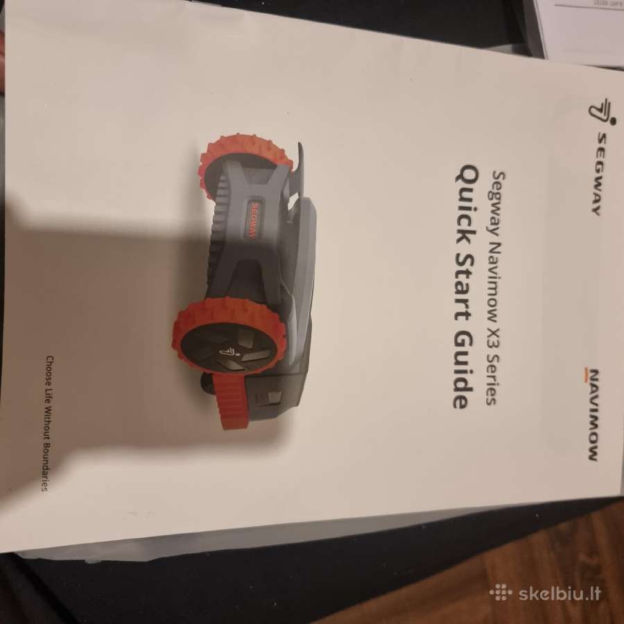 Robotas žoliapjiuvė X390e - nuotraukos Nr. 3