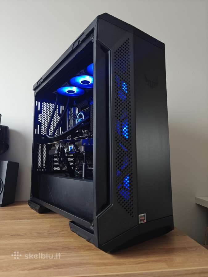 Akcija! Galingas Darbo/žaidimų Pc R9 Rtx 3080 Ti