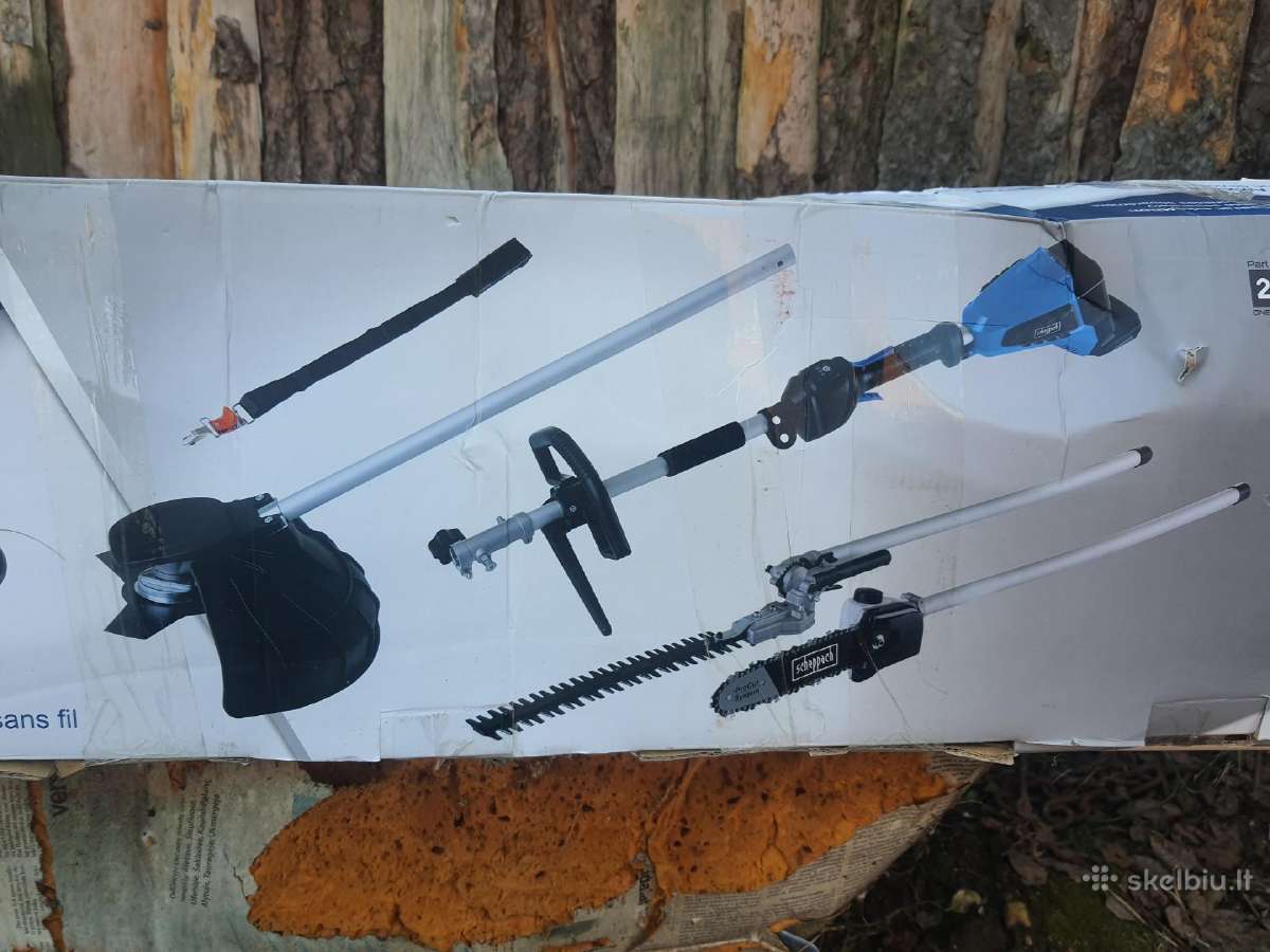 Scheppach daugiafunkcinis įrankis, akumuliatoriai
