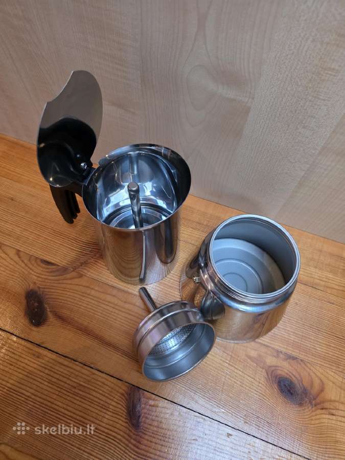 Moka express kavinukas, 9 cup - 450ml, naujas - nuotraukos Nr. 4