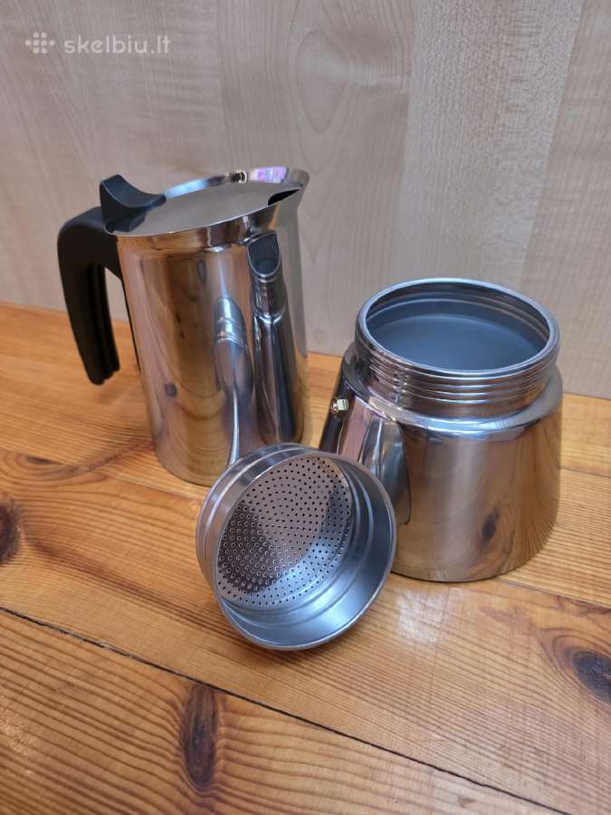 Moka express kavinukas, 9 cup - 450ml, naujas - nuotraukos Nr. 5