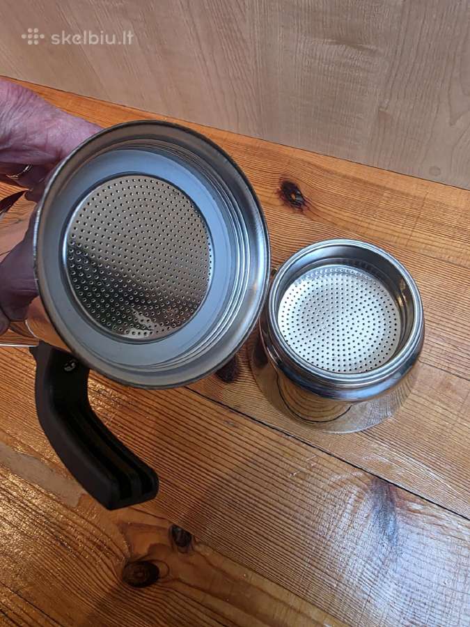 Moka express kavinukas, 9 cup - 450ml, naujas - nuotraukos Nr. 6