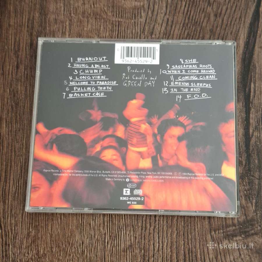 Green Day - Dookie (CD, Albumas) - nuotraukos Nr. 2