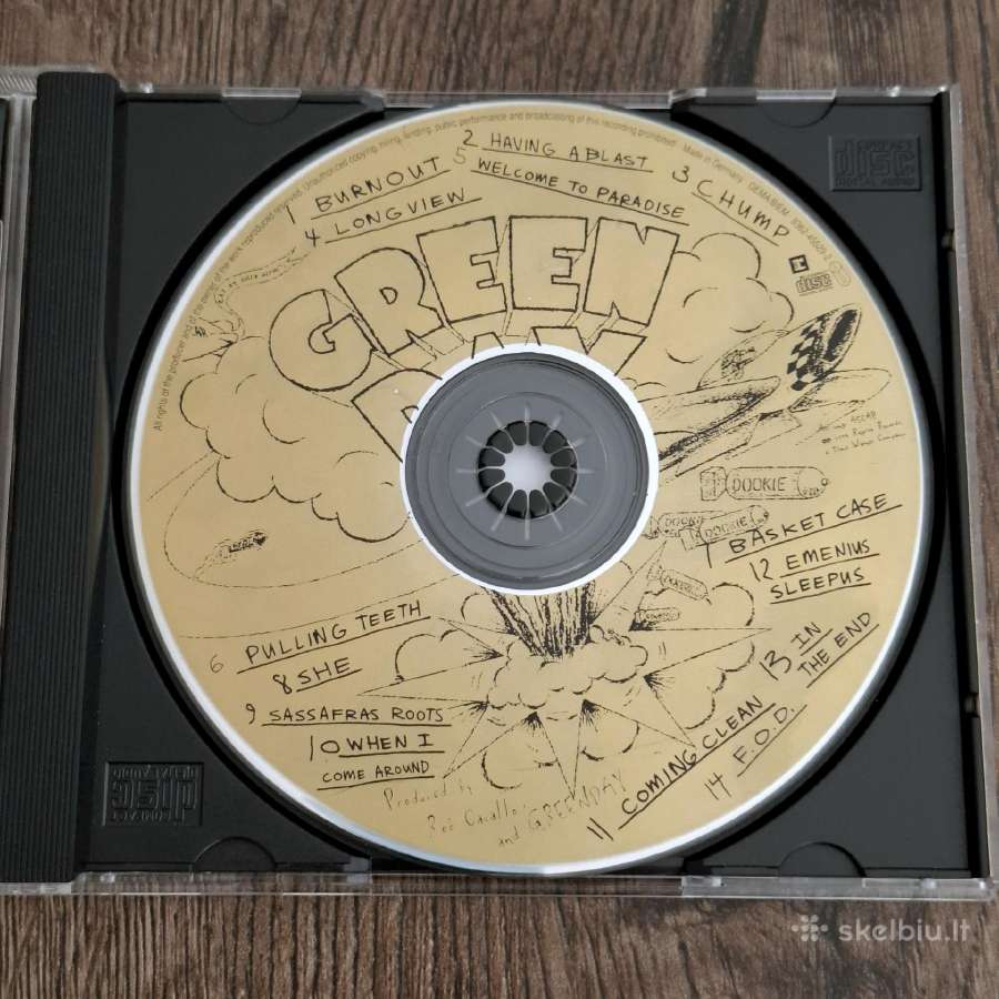 Green Day - Dookie (CD, Albumas) - nuotraukos Nr. 4