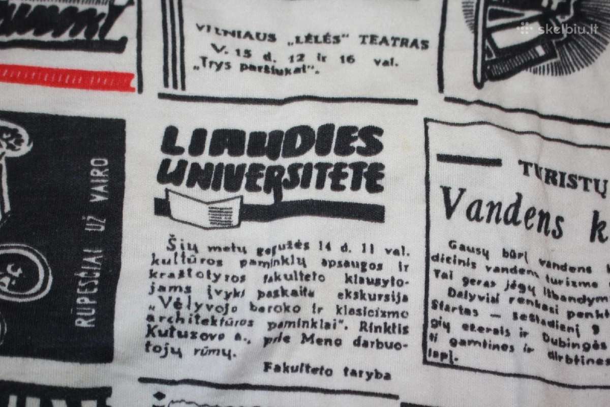 Unikalūs atgimimo laikų marškinėliai Lietuva - nuotraukos Nr. 12