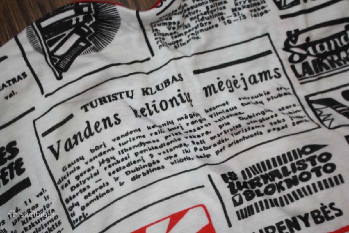 Unikalūs atgimimo laikų marškinėliai Lietuva - nuotraukos Nr. 20