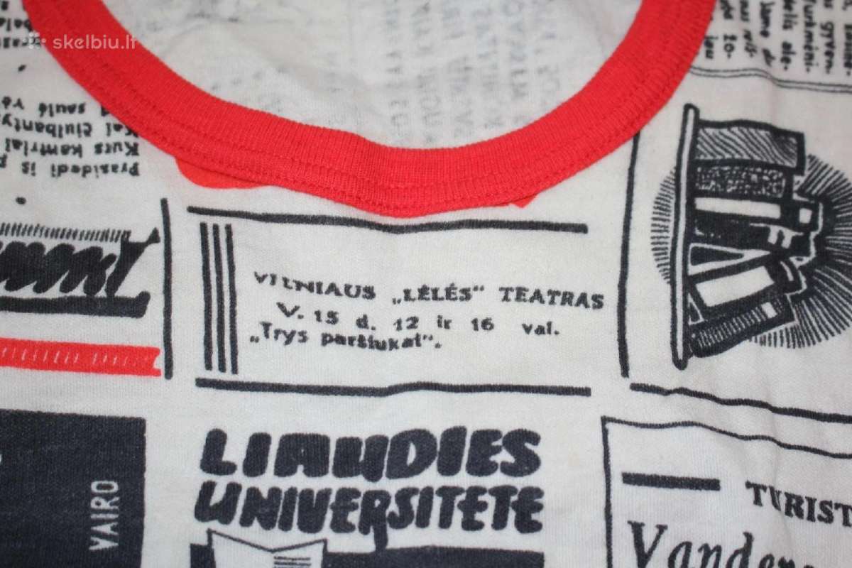 Unikalūs atgimimo laikų marškinėliai Lietuva - nuotraukos Nr. 11