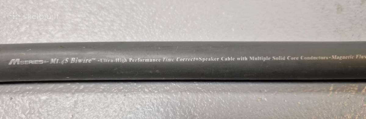 Kolonėlių laidai Monster cable Biwire abu po 2,9m - nuotraukos Nr. 4