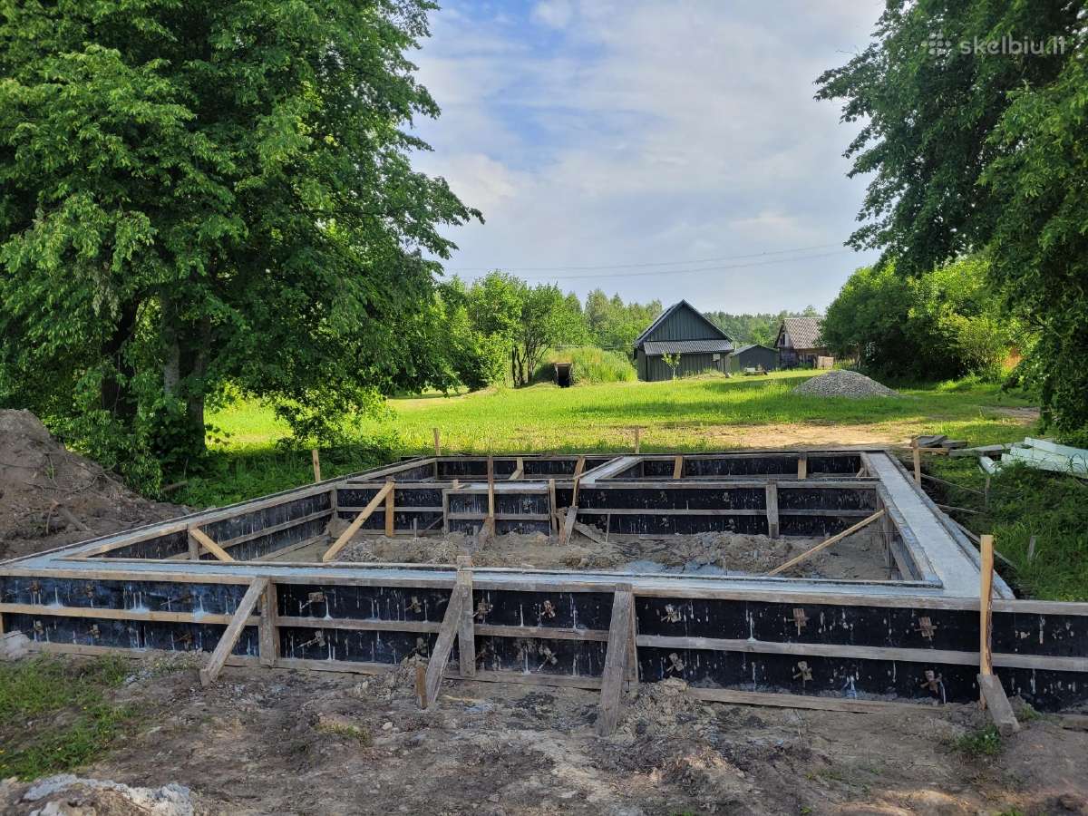 Pamatai, Polinių gręžtinių pamatų įrengimas - nuotraukos Nr. 16