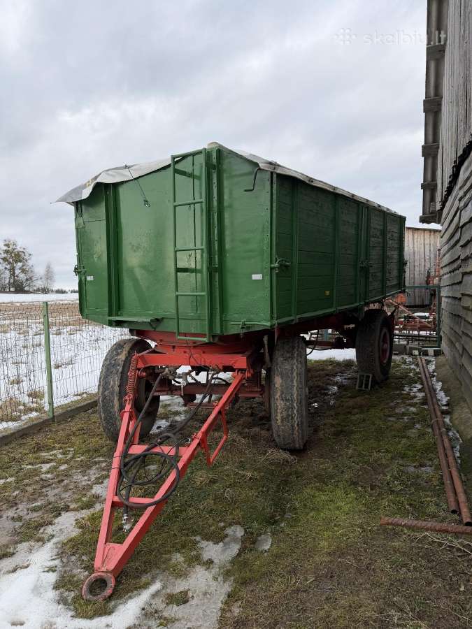 Ford traktorius, plūgas, priekaba - nuotraukos Nr. 2